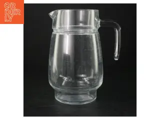 Glas kande (str. H. 20 cm)