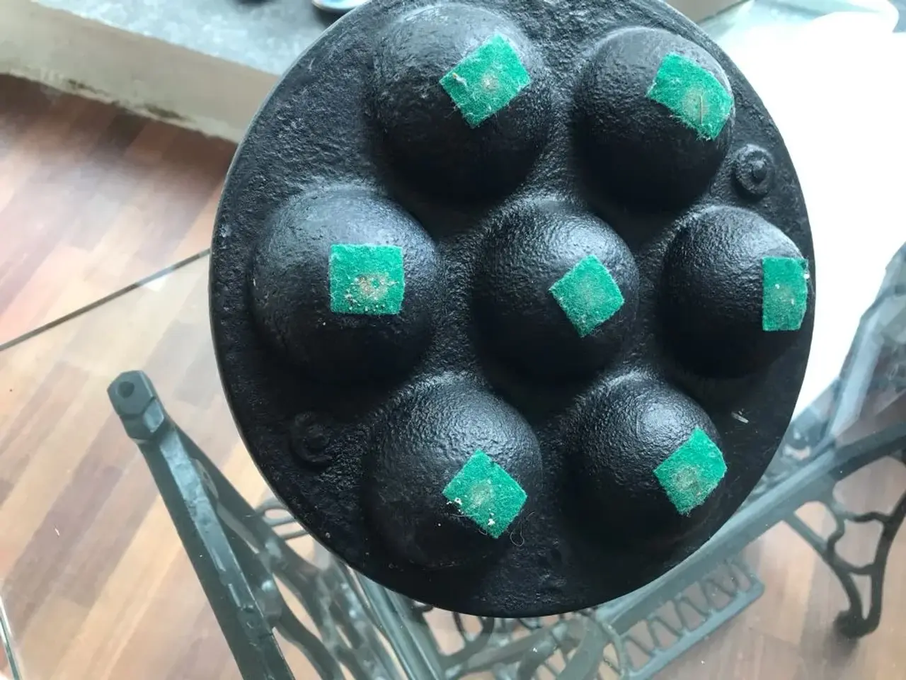 Billede 4 - Æbleskivepande  i støbejern