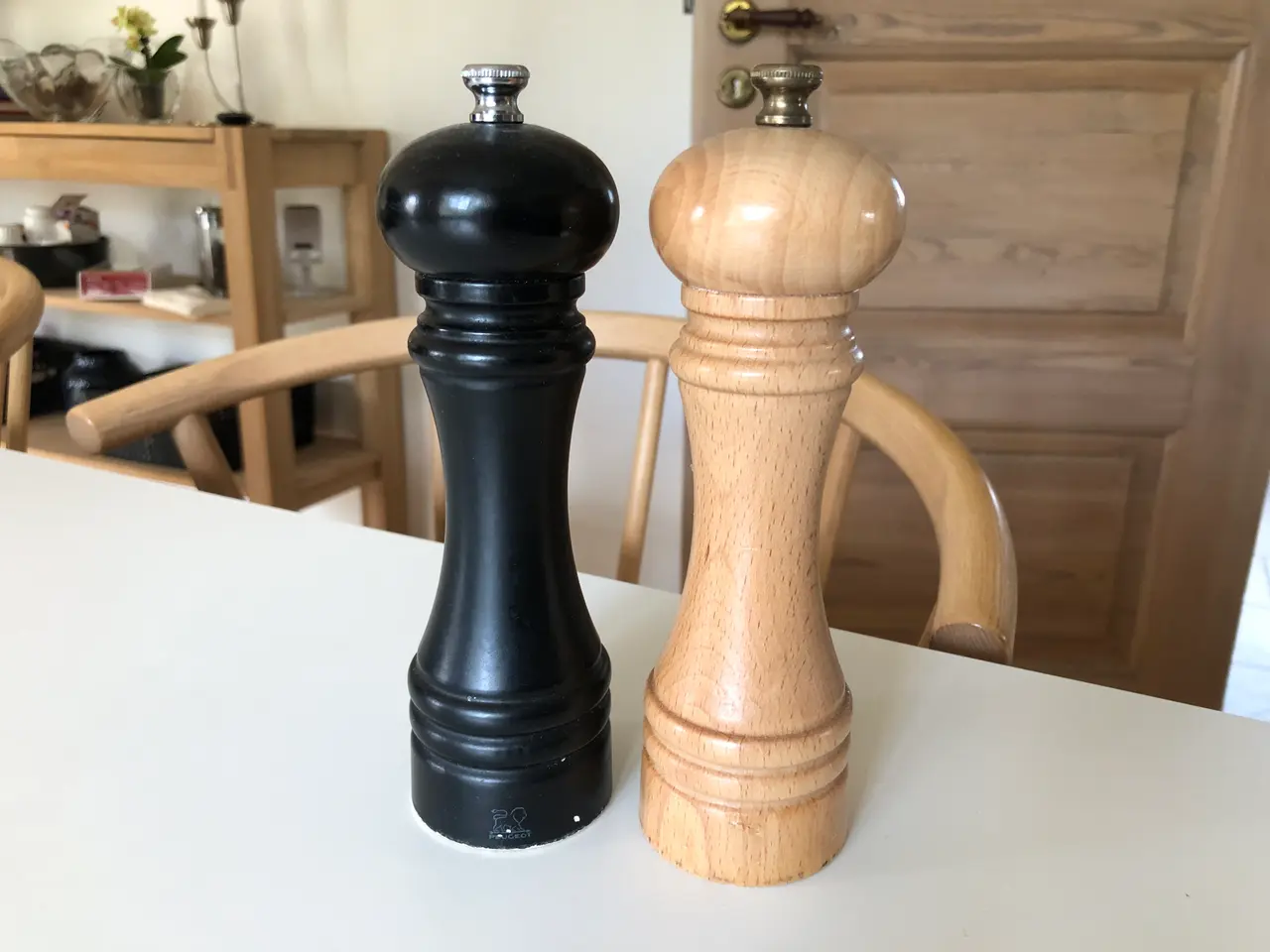 Billede 1 - Peugeot salt og peber sæt i træ