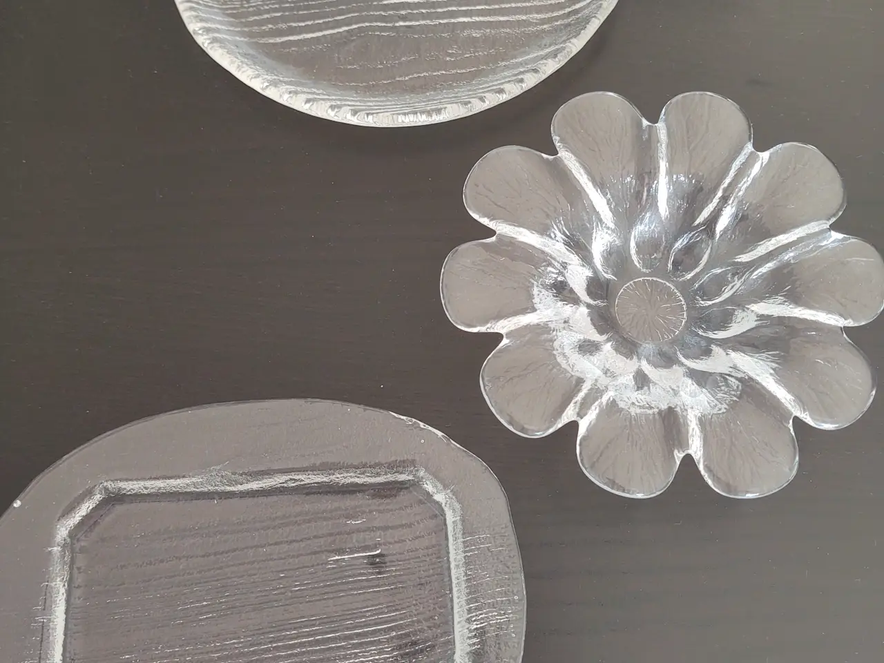 Billede 1 - 3 slags glas fade.