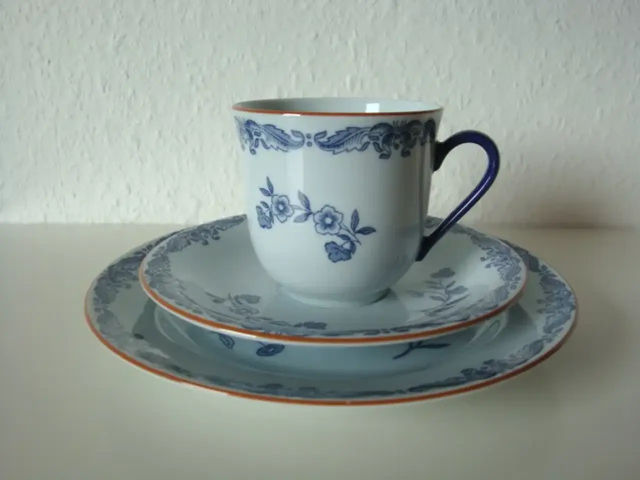 Billede 1 - Rôrstrand, Ostindia kaffekop og kagetallerken