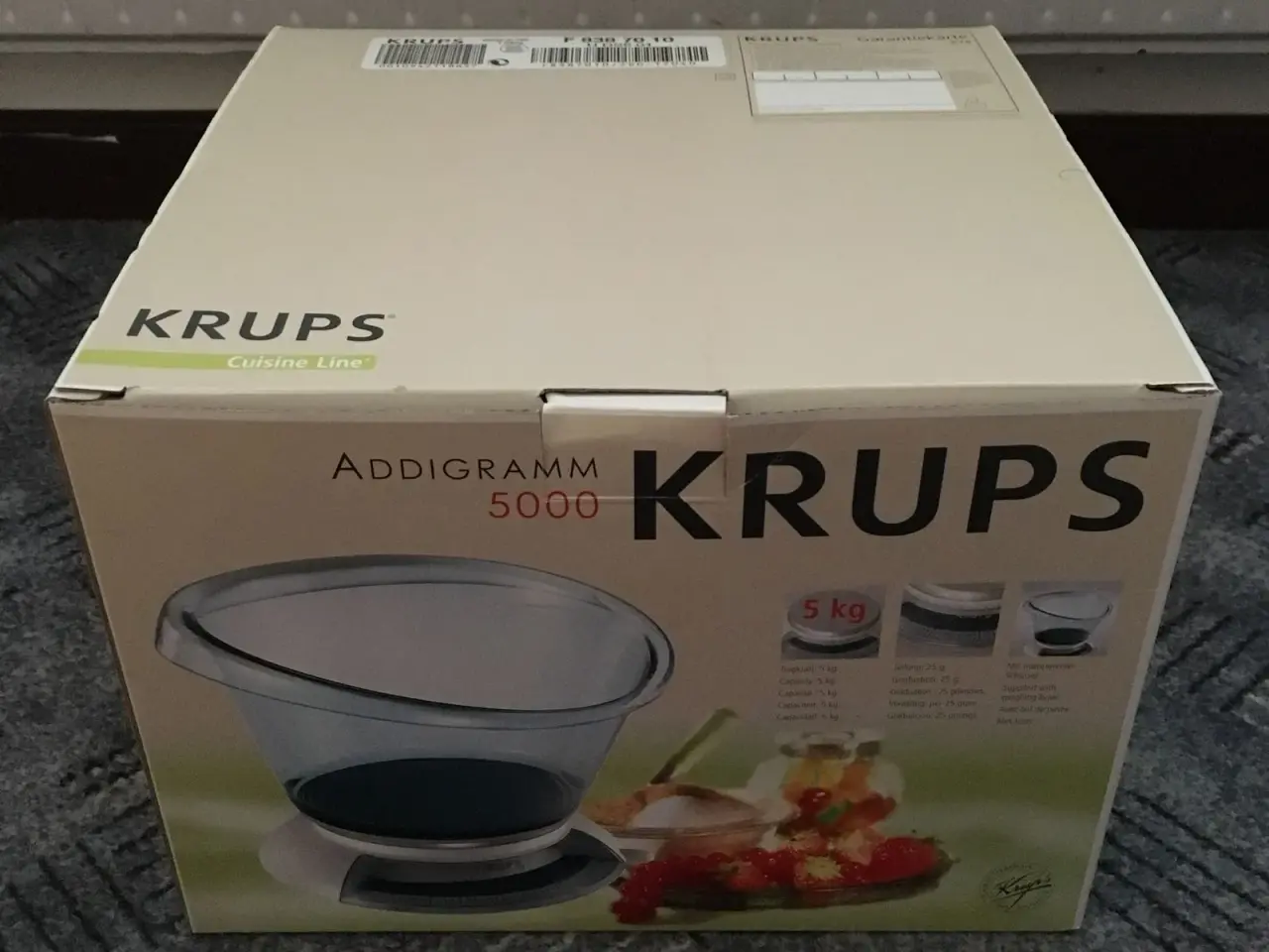 Billede 2 - Helt ny KRUPS køkkenvægt til salg