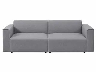 Grå 2-personers sofa