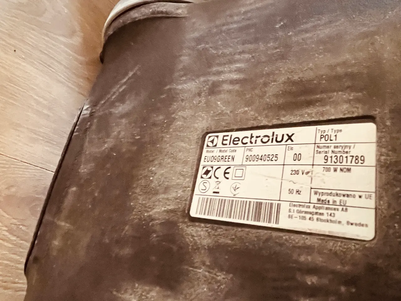 Billede 2 - Støvsuger ELECTROLUX Eu09Green