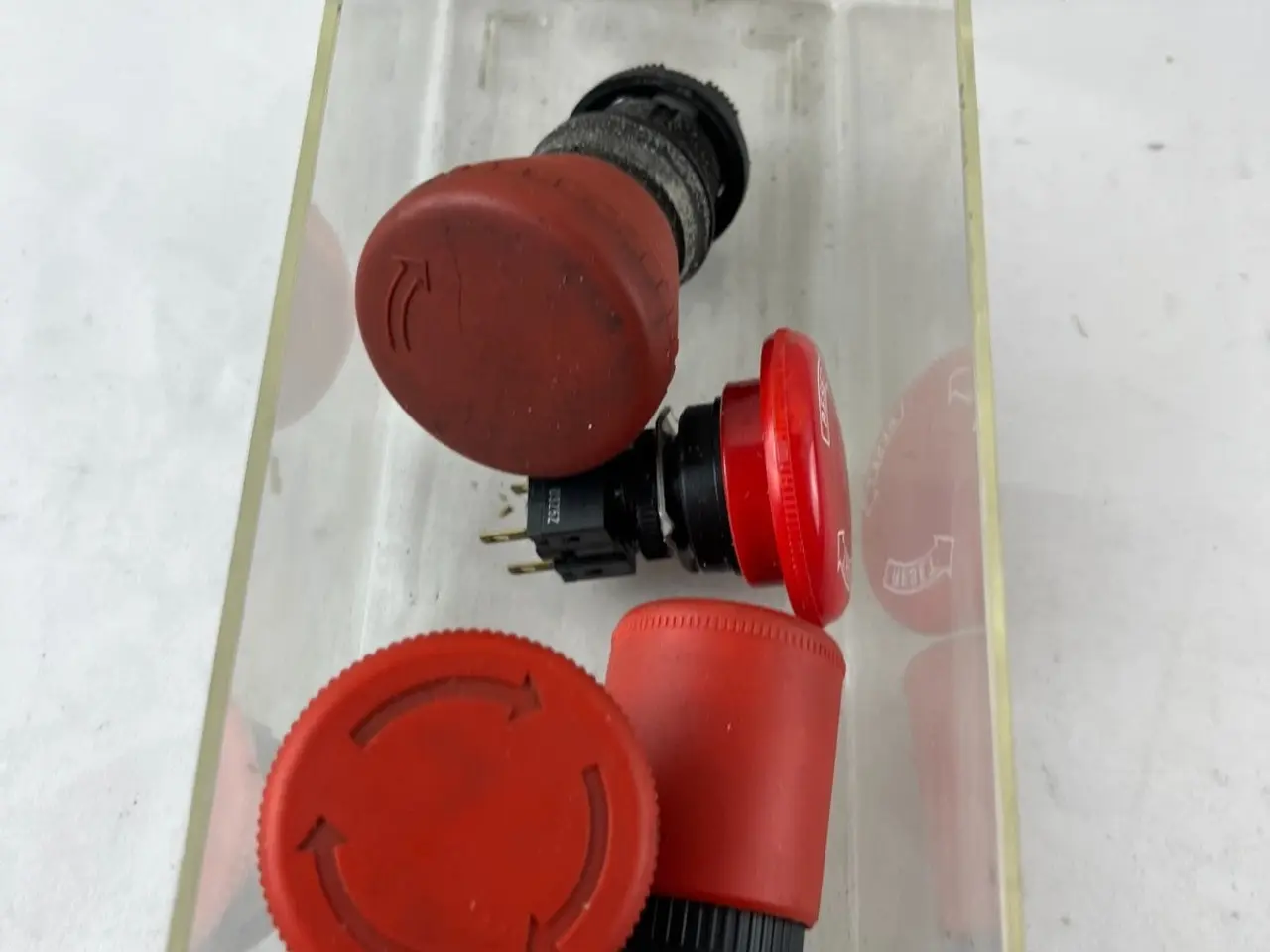 Billede 5 - Emergency Stop Push Button Switches 22 Mm Red