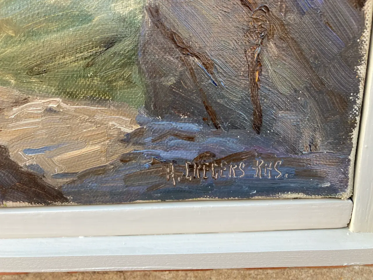 Billede 4 - Alfred Gregers-Rasmussen, maleri bornholm