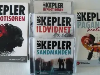 MP3 lydbøger af Lars Kepler