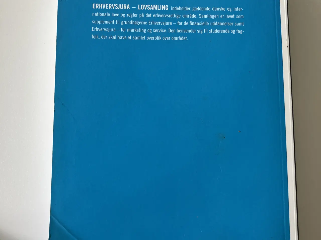 Billede 2 - Erhvervsjura - Lovsamling 2018-2019. Red. Tinten,