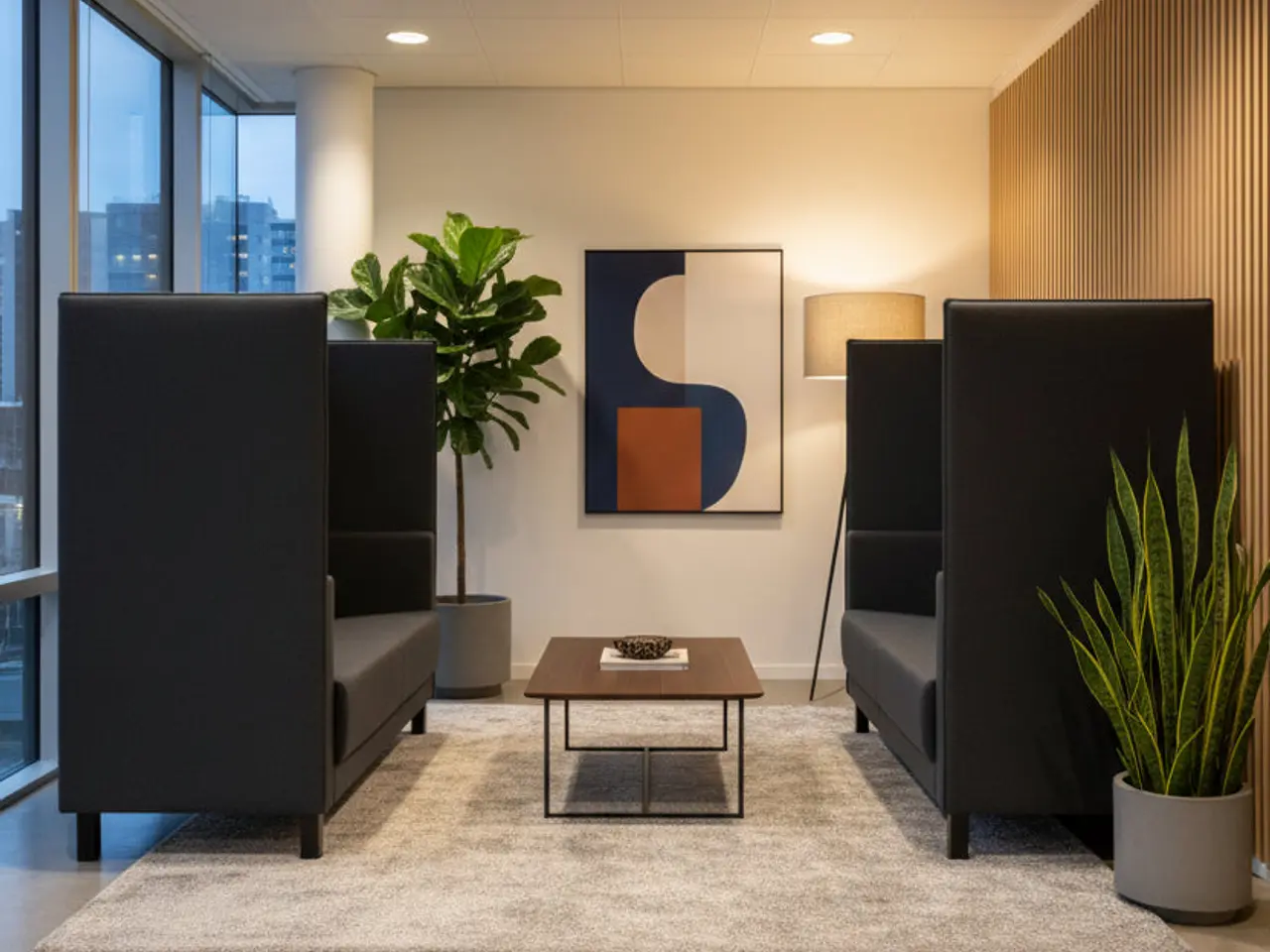 Billede 2 - RBM Vancouver Lite VL2,5 Sofa – Mørkegrå/Sort Stel