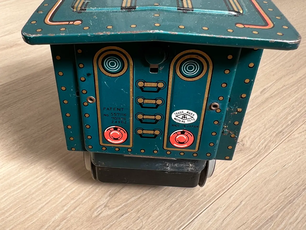 Billede 2 - Vintage Western Locomotive Tin