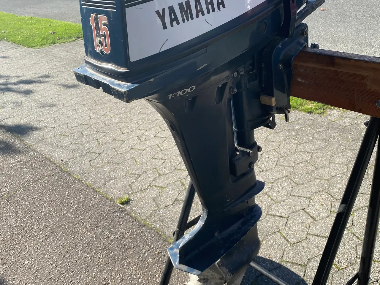 Billede 3 - Yamaha 15 HK 2 takt - kort ben.