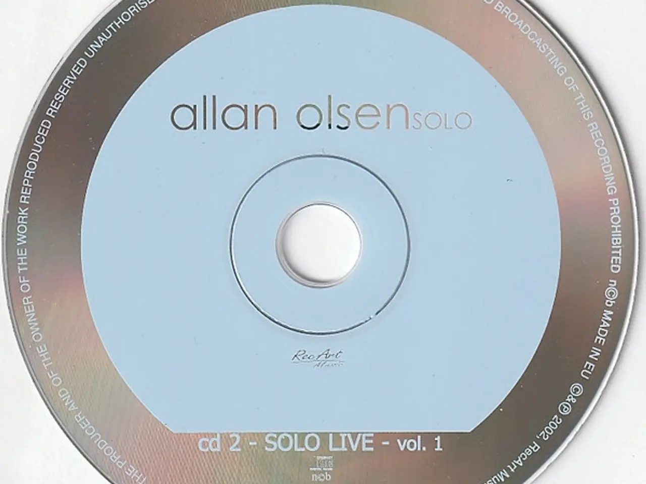 Billede 9 - Allan Olsen – Solo Live - Vol. 1 – 2CD
