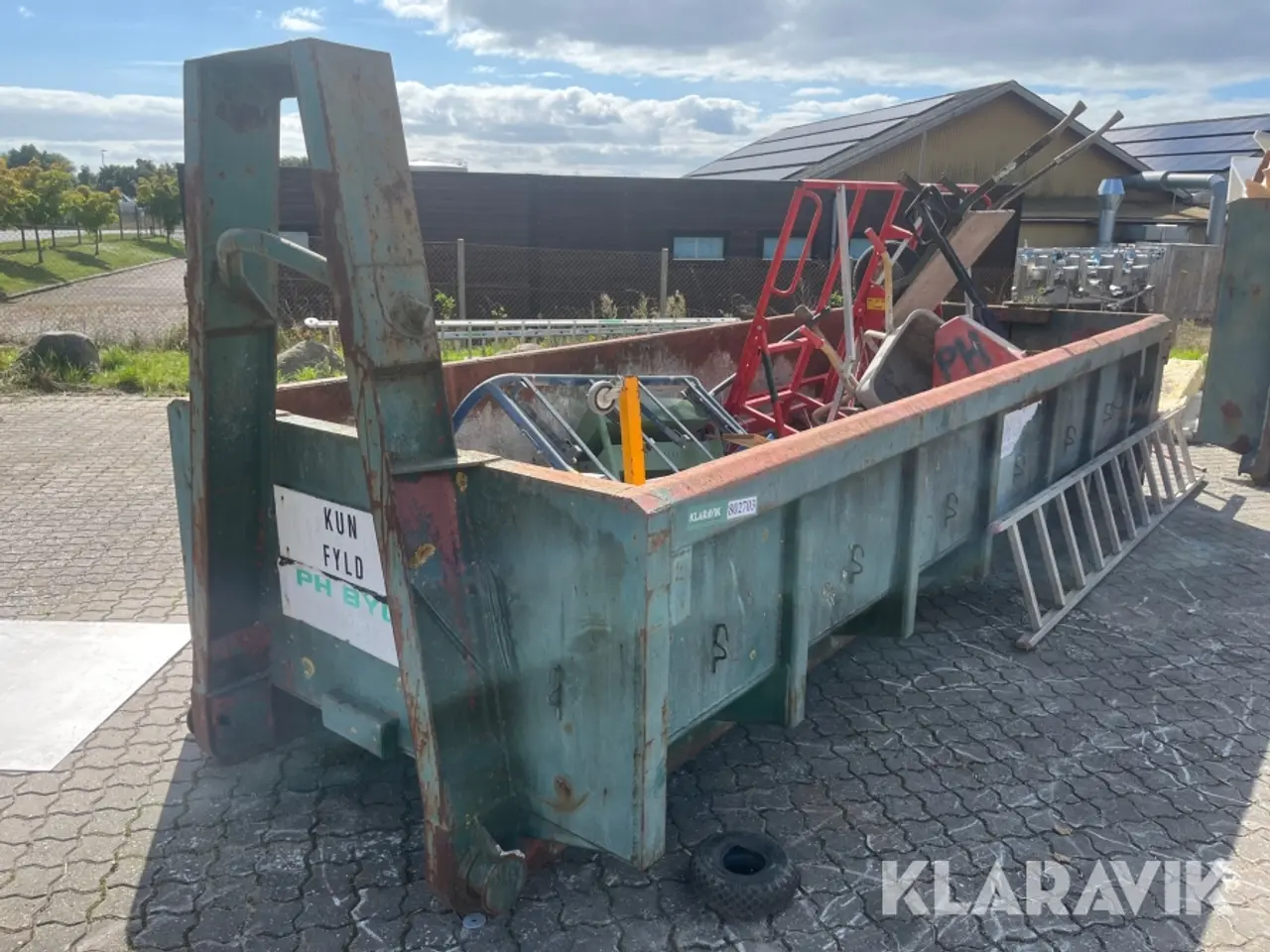 Billede 1 - Åben container 6.4m3