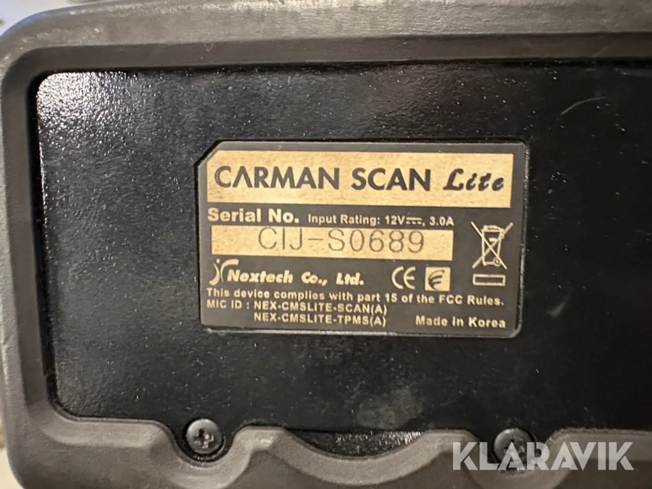 Billede 9 - Tester til lette køretøjer Carman Scan Lite - virker også på enkelte traktorer