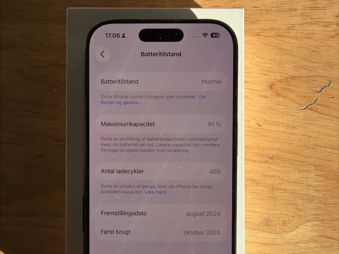 Billede 4 - iPhone 16 pro 128gb