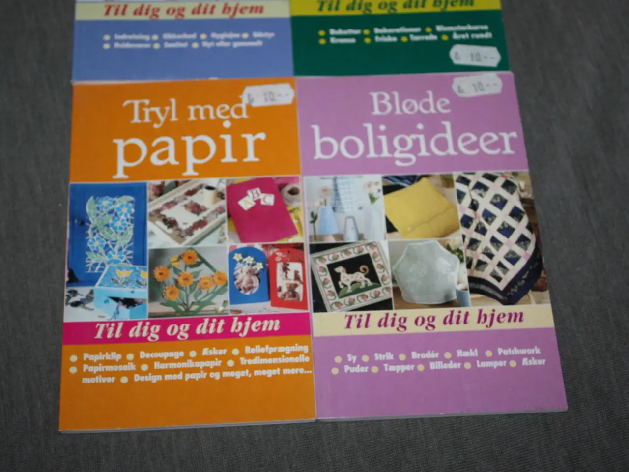 Billede 3 - Hendes verden Hobby bøger pris for 4 stk.