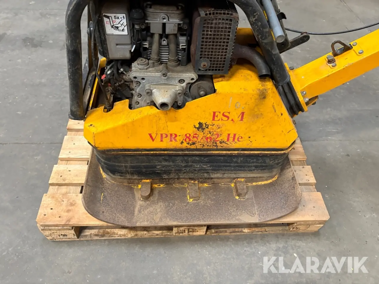 Billede 9 - Pladevibrator ESM VPR85/62He