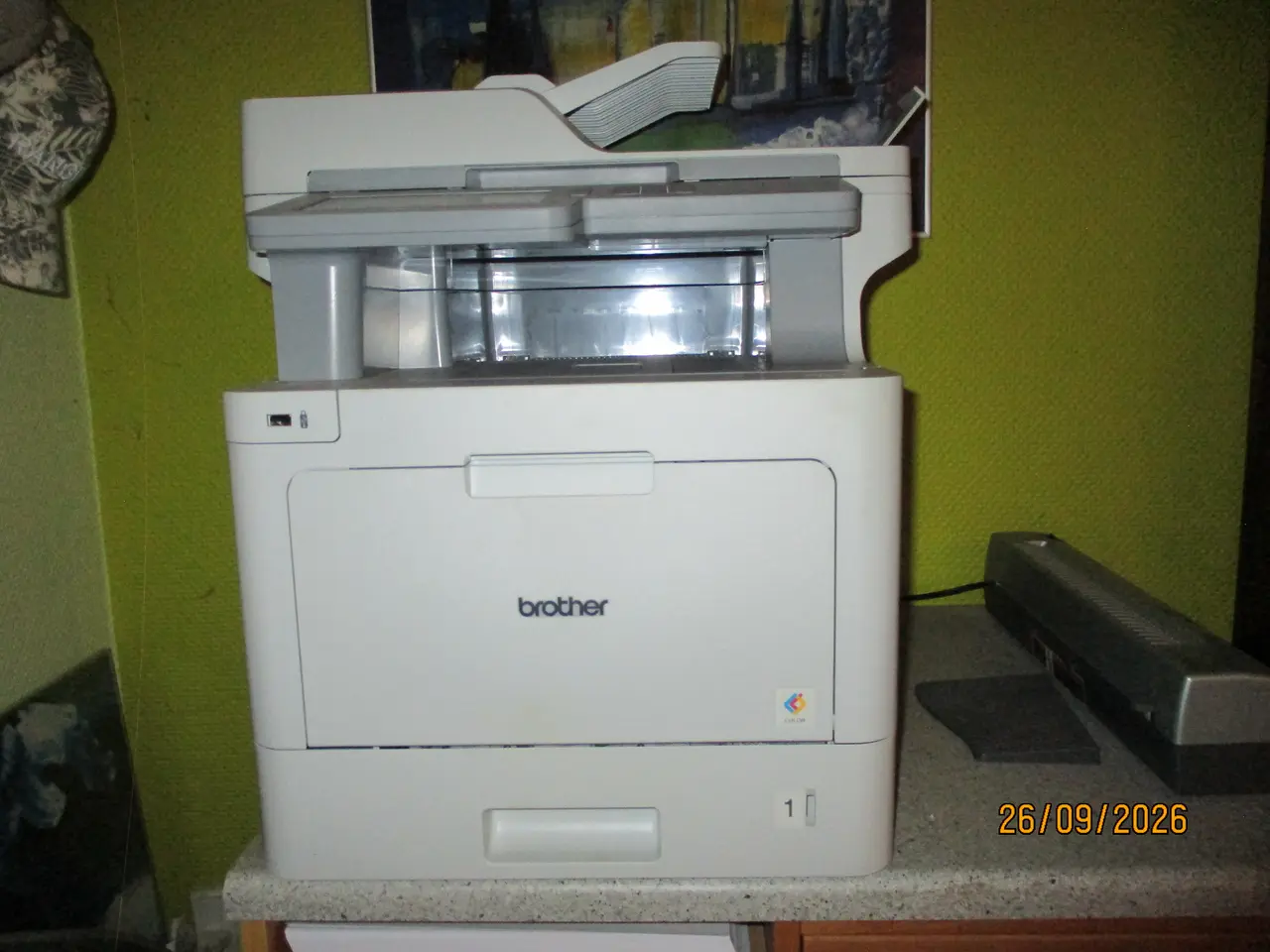 Billede 2 - Stor farveprinter/scanner/fax Til pulverpatroner