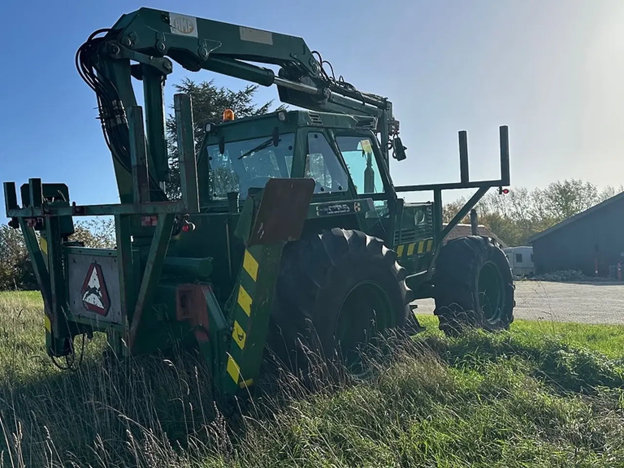 Billede 5 - Fiat 140 - 90 Traktor med kran