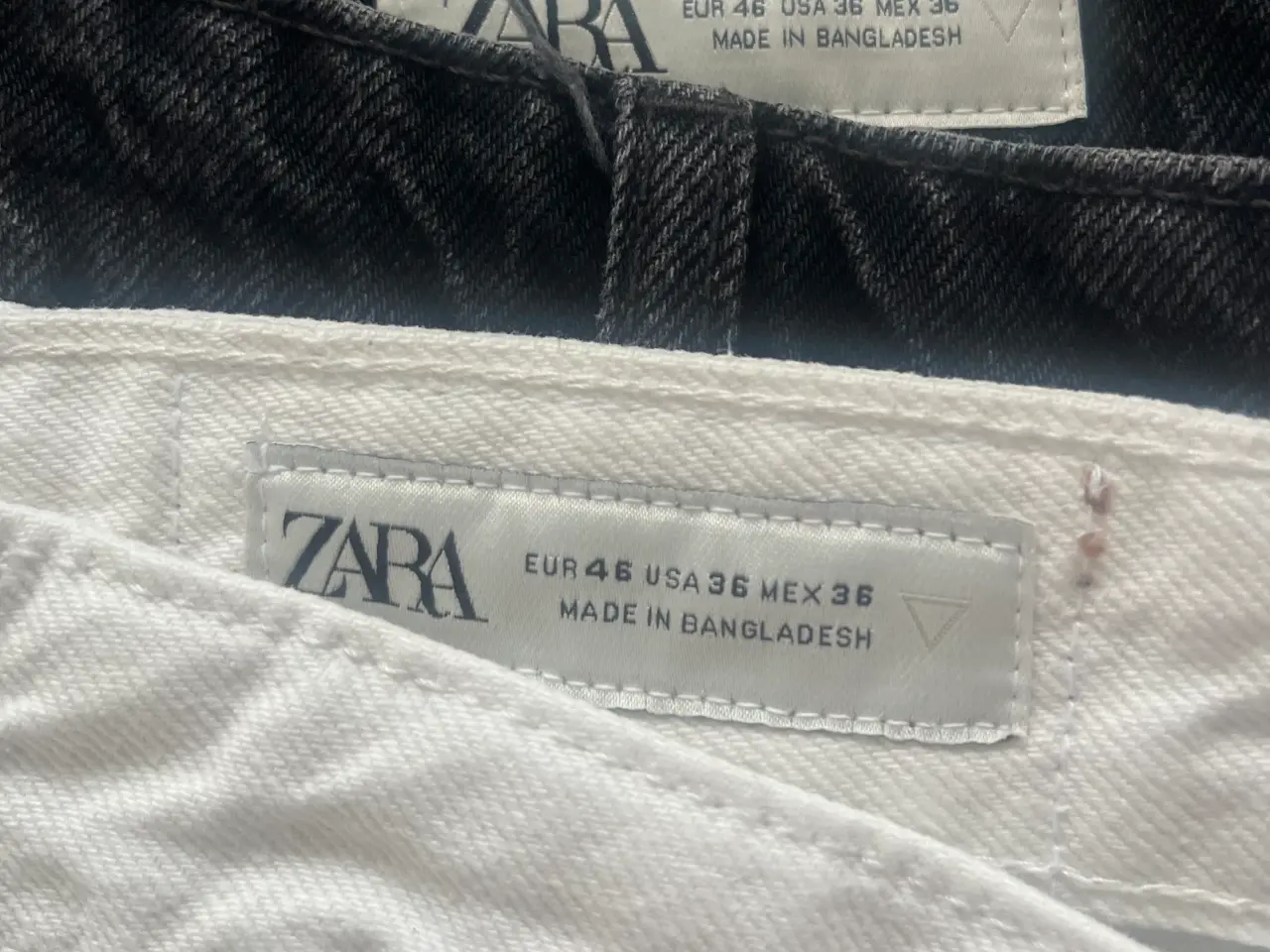 Billede 3 - 2 par zara denim short 