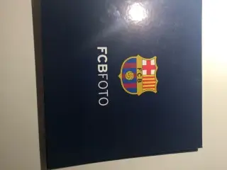 FC Barcelona bog og stykke af målnet
