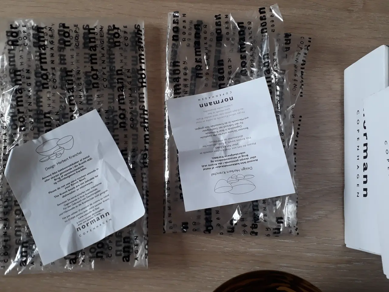 Billede 2 - Normann Copenhagen Crenit Skåle - begge er nye