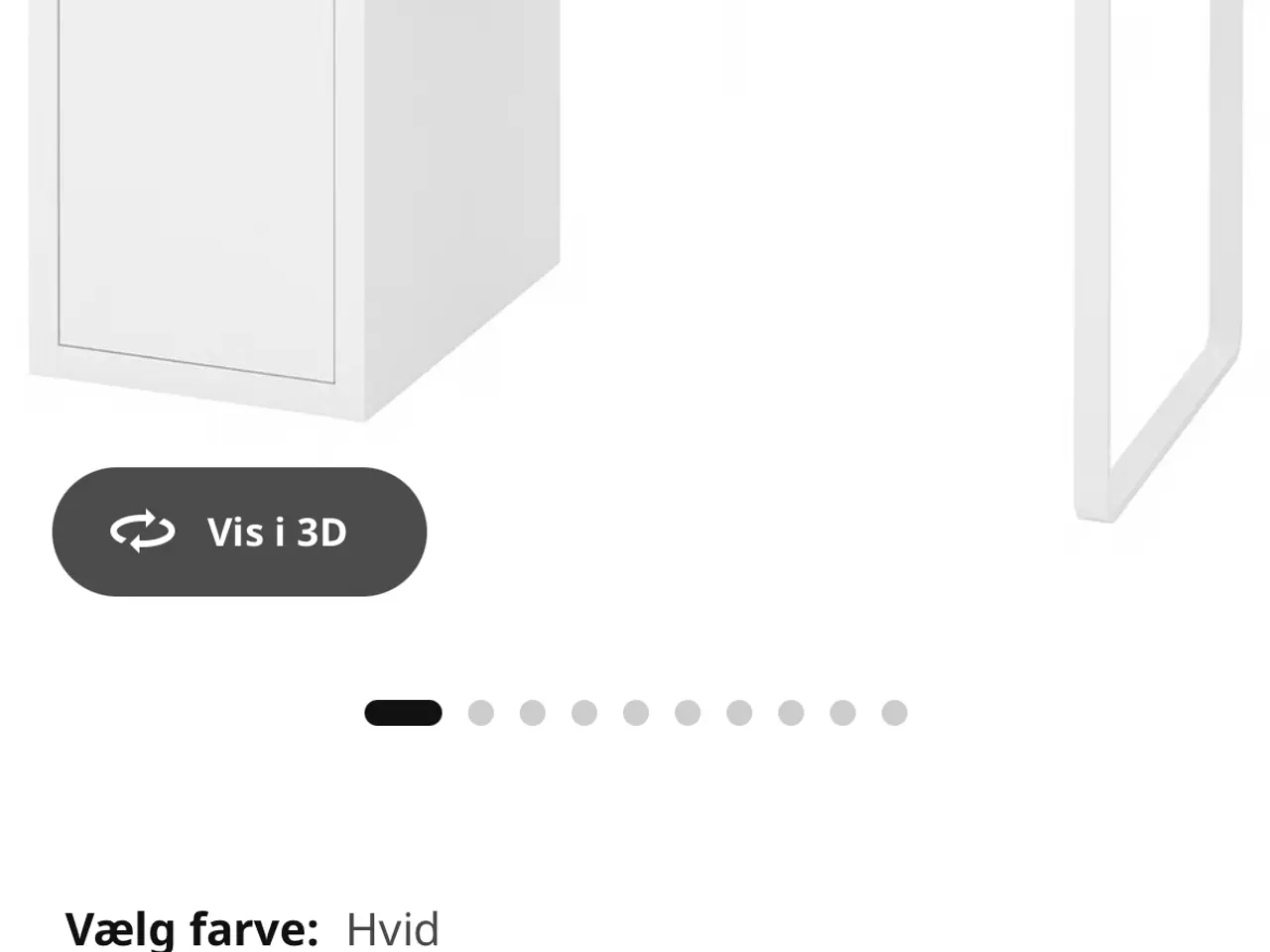 Billede 1 - Skrivebord hvid