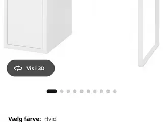 Skrivebord hvid