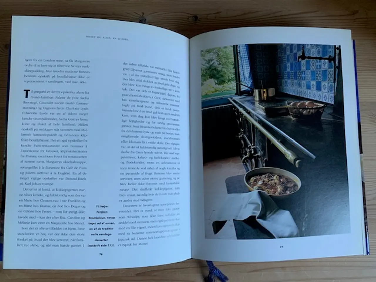 Billede 3 - Til bords med Monet - biografi og kogebog