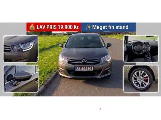Citroën C4 2016 lueHDi 120 – Velholdt Guldklump!