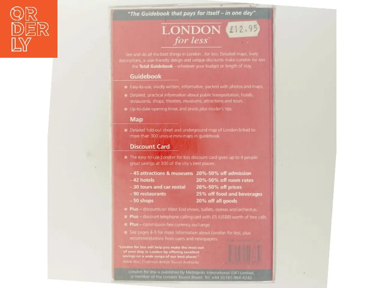Billede 3 - London for less – The Total Guidebook (Bog)