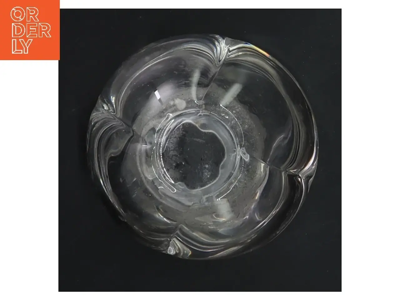 Billede 2 - Glas lysestage formet som blomst (str. 10x8 cm)