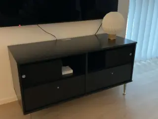Mistral TV-bord i sort træ