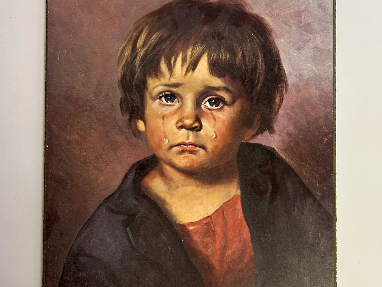 Billede 3 - 3 originale vintagetryk af De Grædende Børn