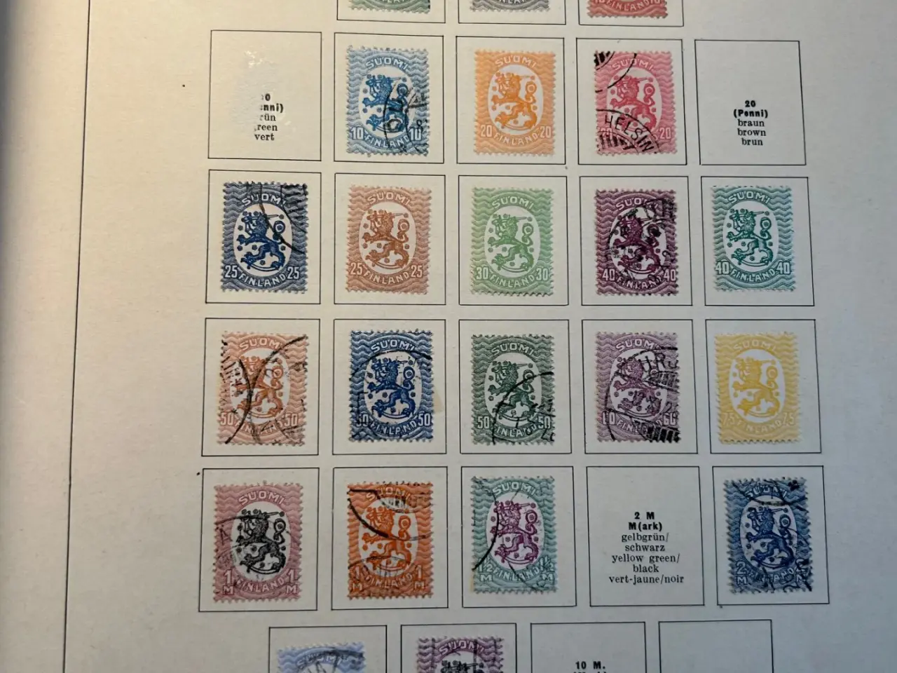 Billede 1 - Frimærkesamling Skandinavien.