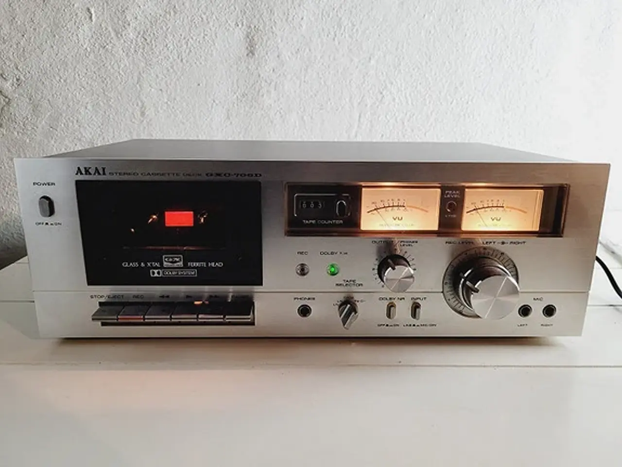 Billede 3 - ⭐️- Kassettebåndoptager - AKAI - Stereo Cassette