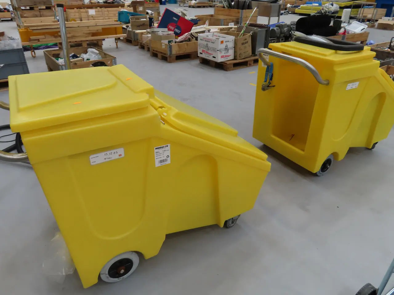 Billede 3 - Rengøringsvogn ROMOLD PC YELLOW