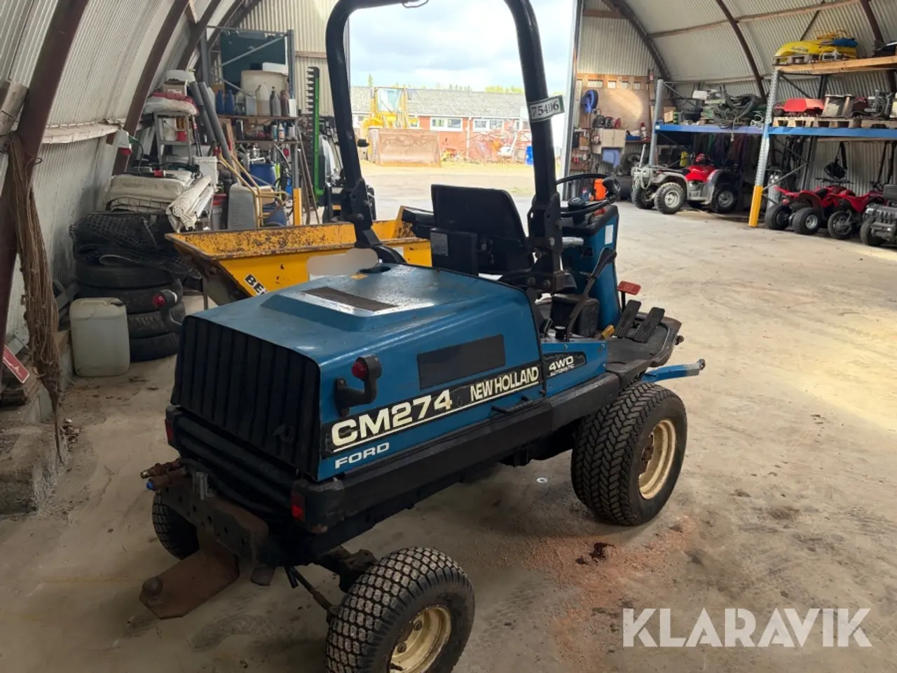 Billede 5 - Redskabsbærer Ford New Holland CM274 - 4WD Automatic