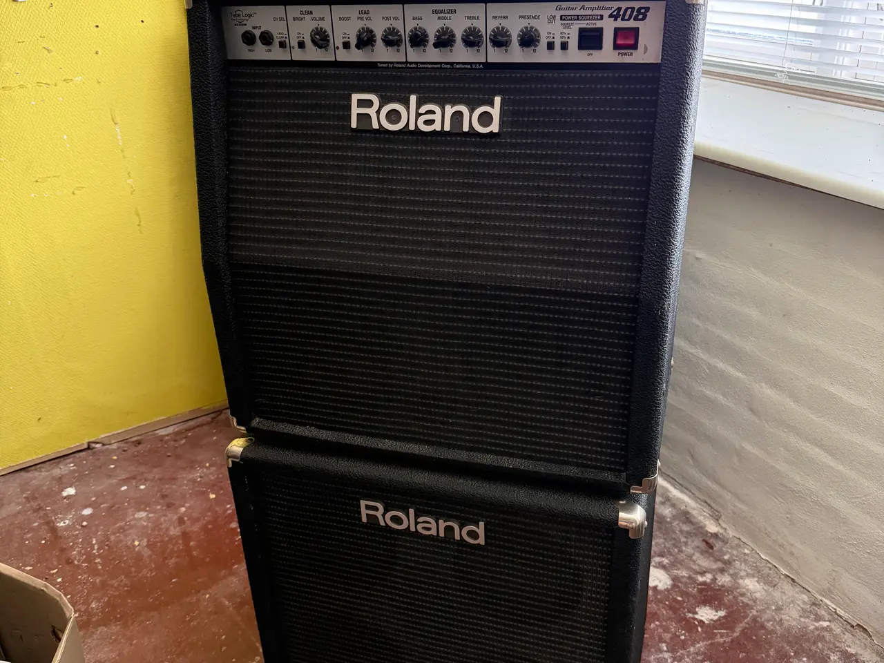 Billede 2 - Roland guitar forstærker og slave højtaler