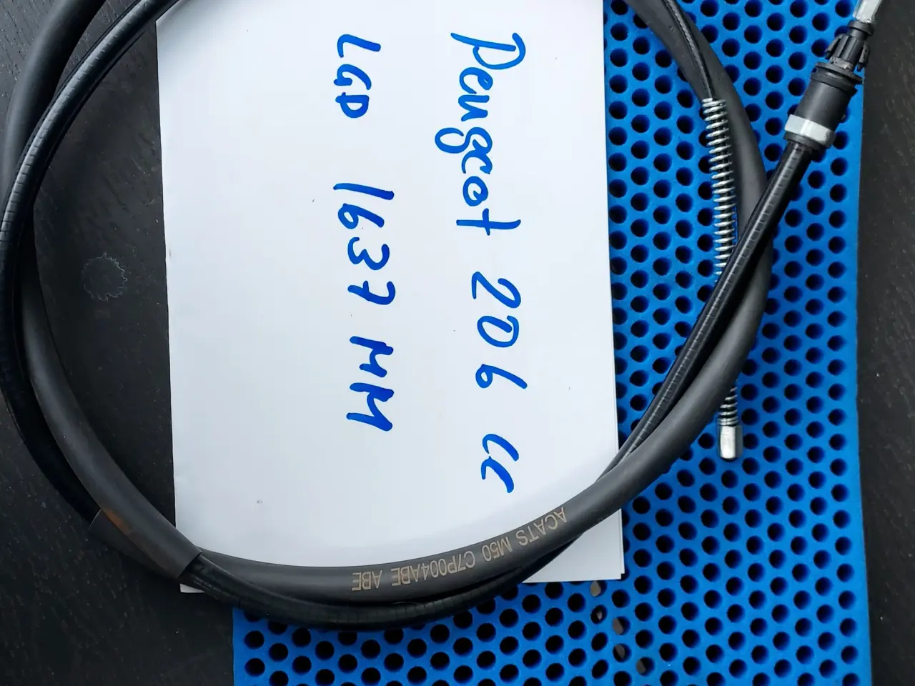 Billede 1 - Håndbremsekabel Peugeot 206
