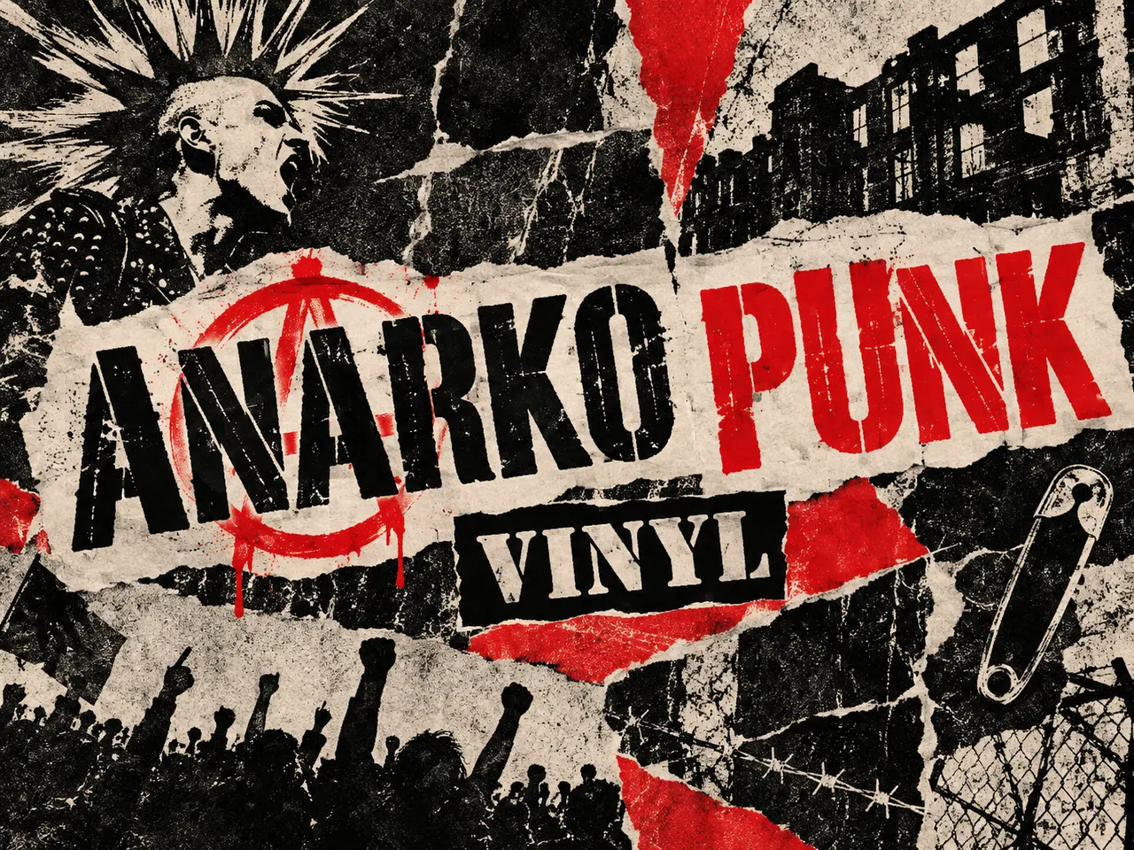 Billede 1 - Anarko Punk – 4 vinyl LP, 12" 7" Crass Records UK