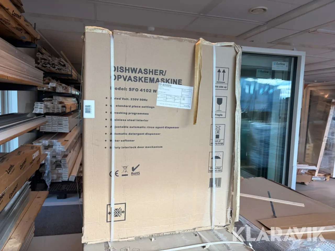 Billede 8 - Opvaskemaskiner Scandomestic Sfo4102W 3 styk