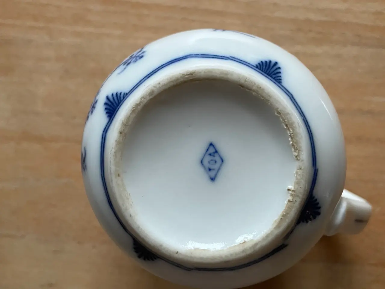 Billede 8 - Fattigmands musselmalet flødekander specielle