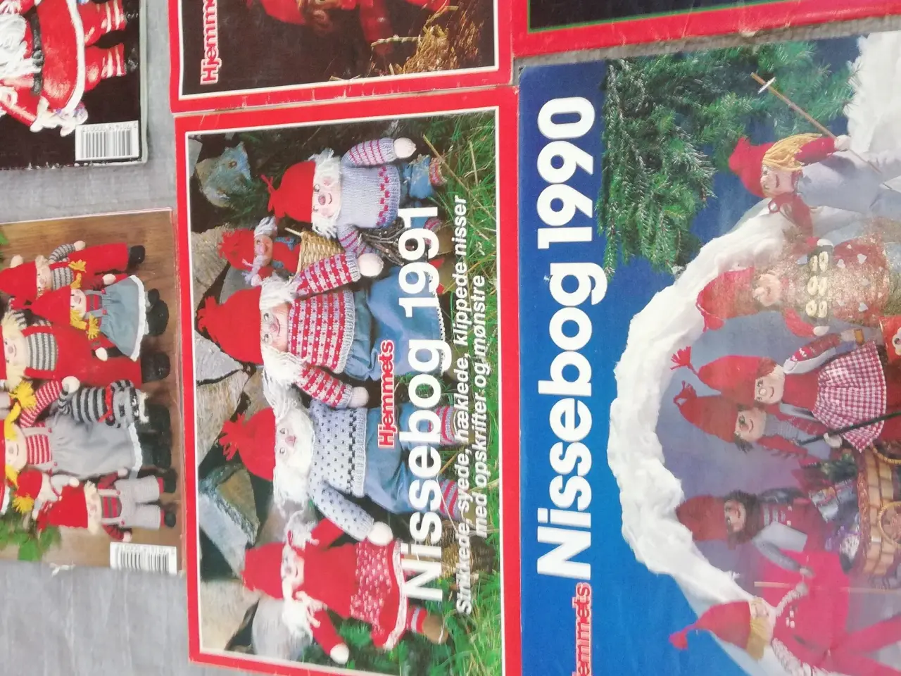 Billede 2 - Hjemmets nissebøger 1988-1992.
