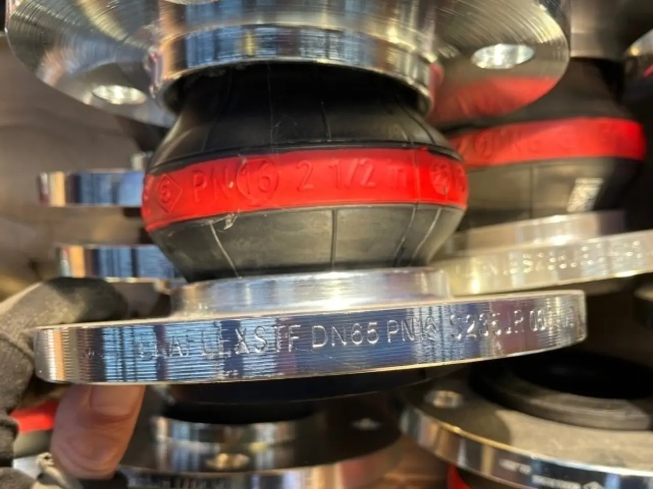 Billede 7 - Elaflex Rotring DN65 PN16 Rubber Expansion Joint –