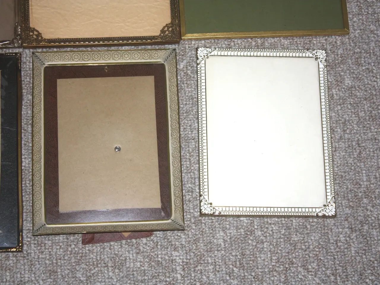 Billede 7 - Gamle metal fotorammer