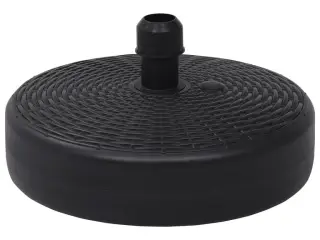 Parasolfod 24 l sand- eller vandfyld sort