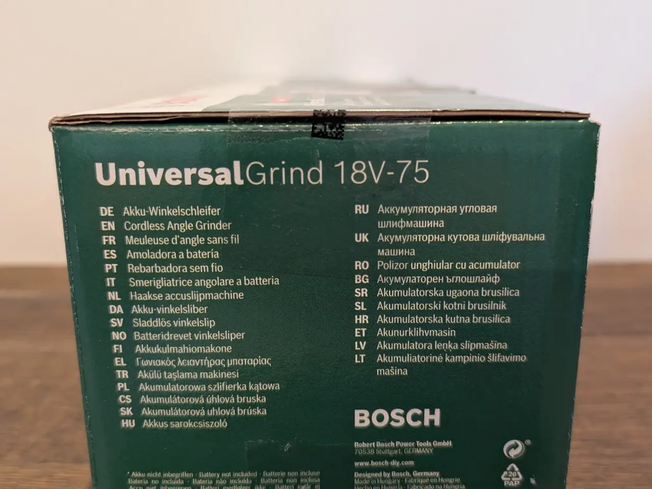 Billede 4 - Bosch UniversalGrind 18V-75 Vinkelsliber - Helt ny