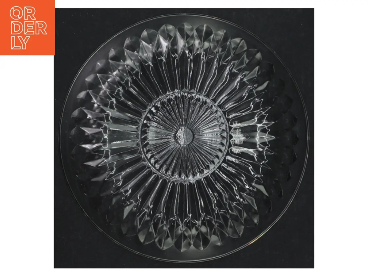 Billede 3 - Glas assiet (str. 14,5 cm i diameter og 3 cm høj)