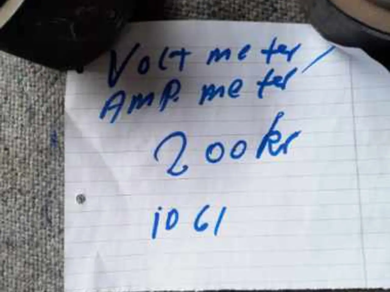 Billede 3 - Voltmeter og Amperemeter. Samlet pris 200 kr.